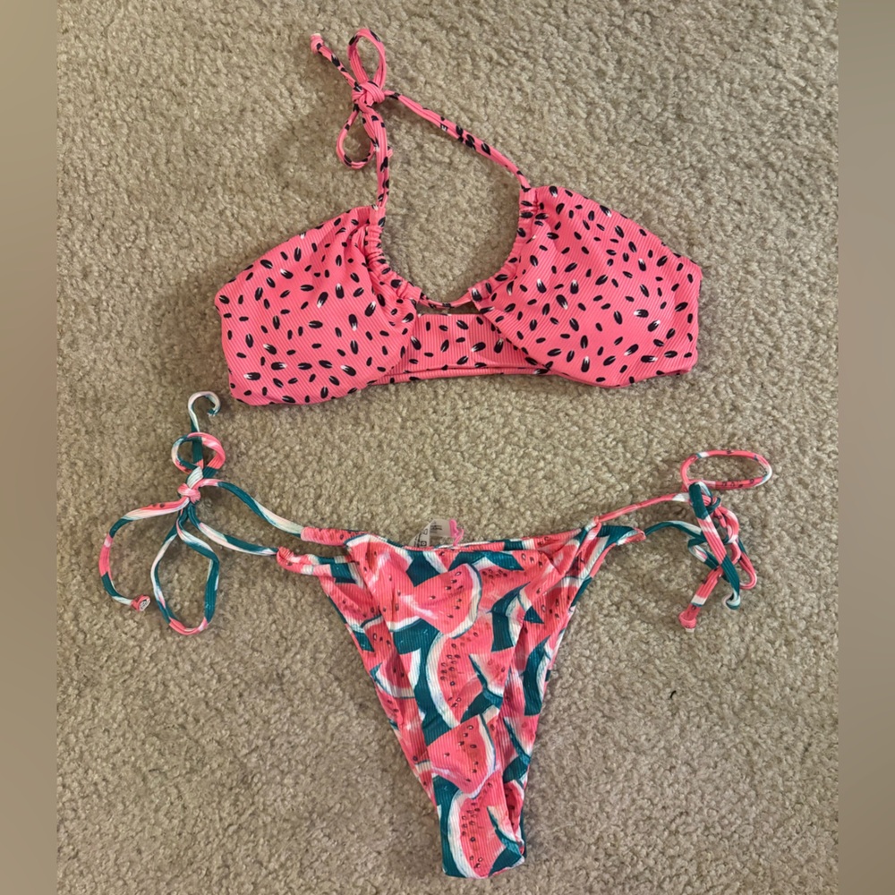 Zaful Watermelon Thongkini